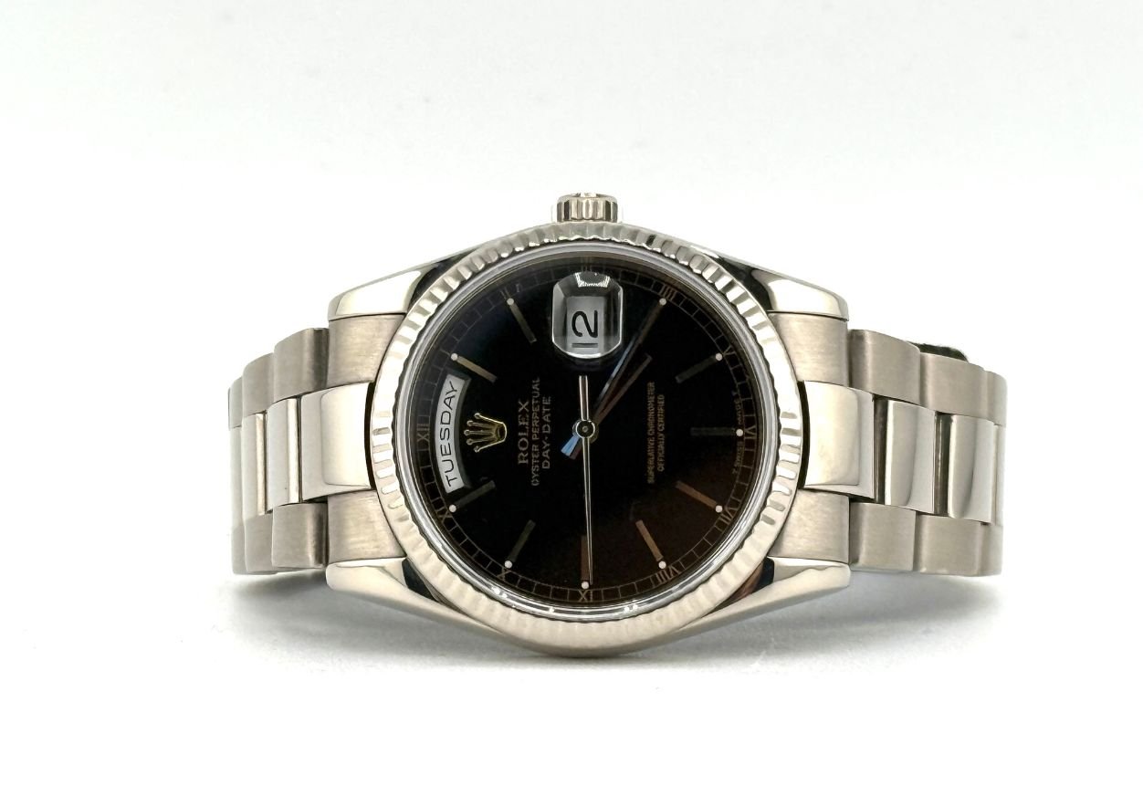 rolex day date oro bianco