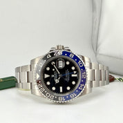 Rolex GMT Master II “Batman” 116710BLNR. Full sticker