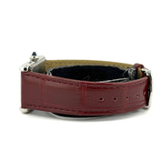Cartier tank bordeaux