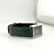 Cartier tank verde