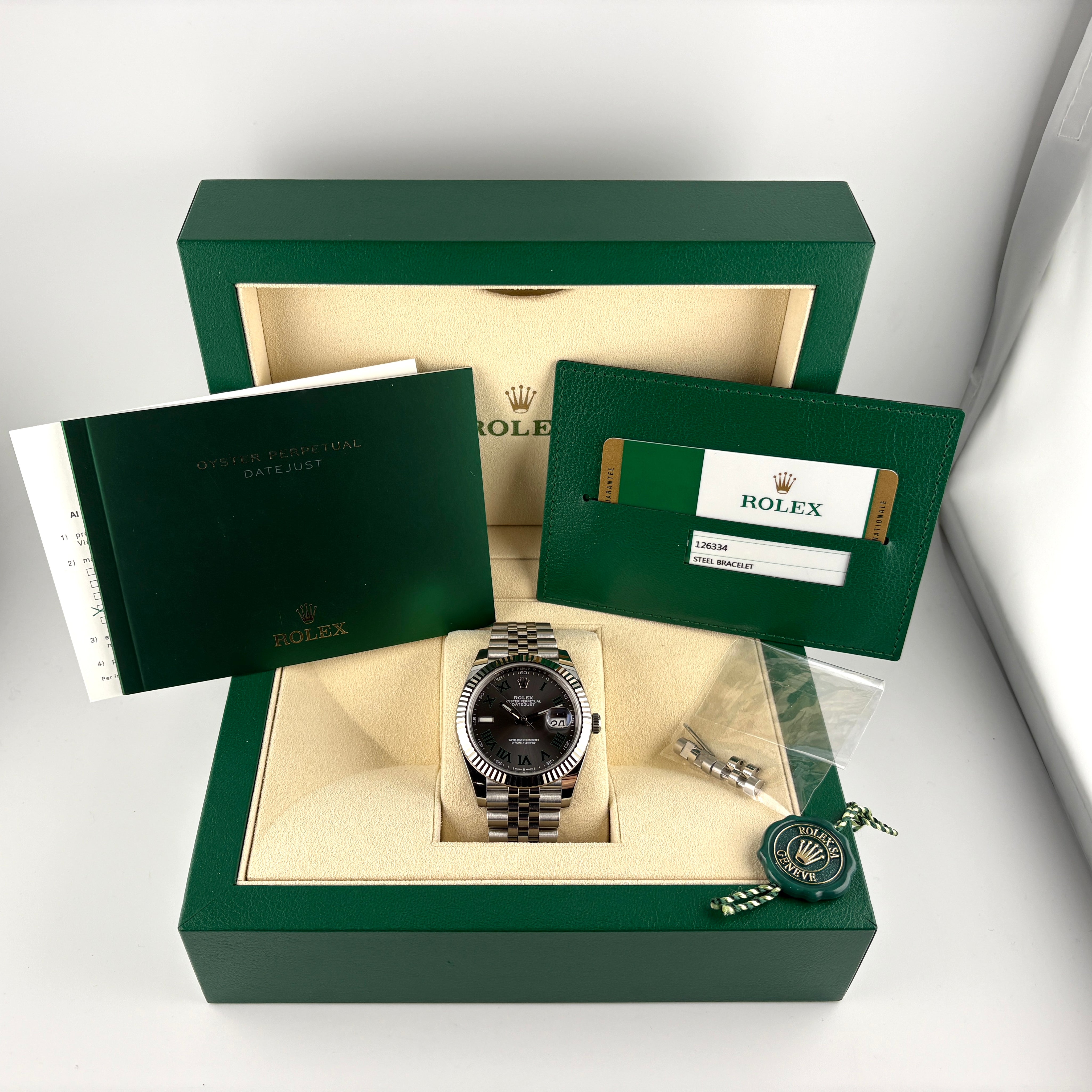 Rolex Datejust 126334 “Wimbledon”