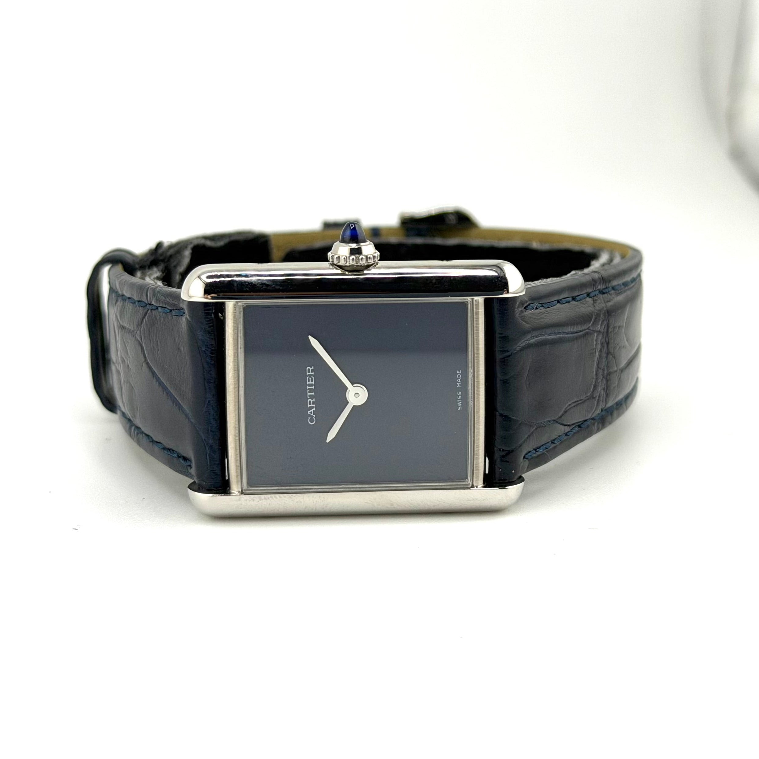 Cartier Tank blu