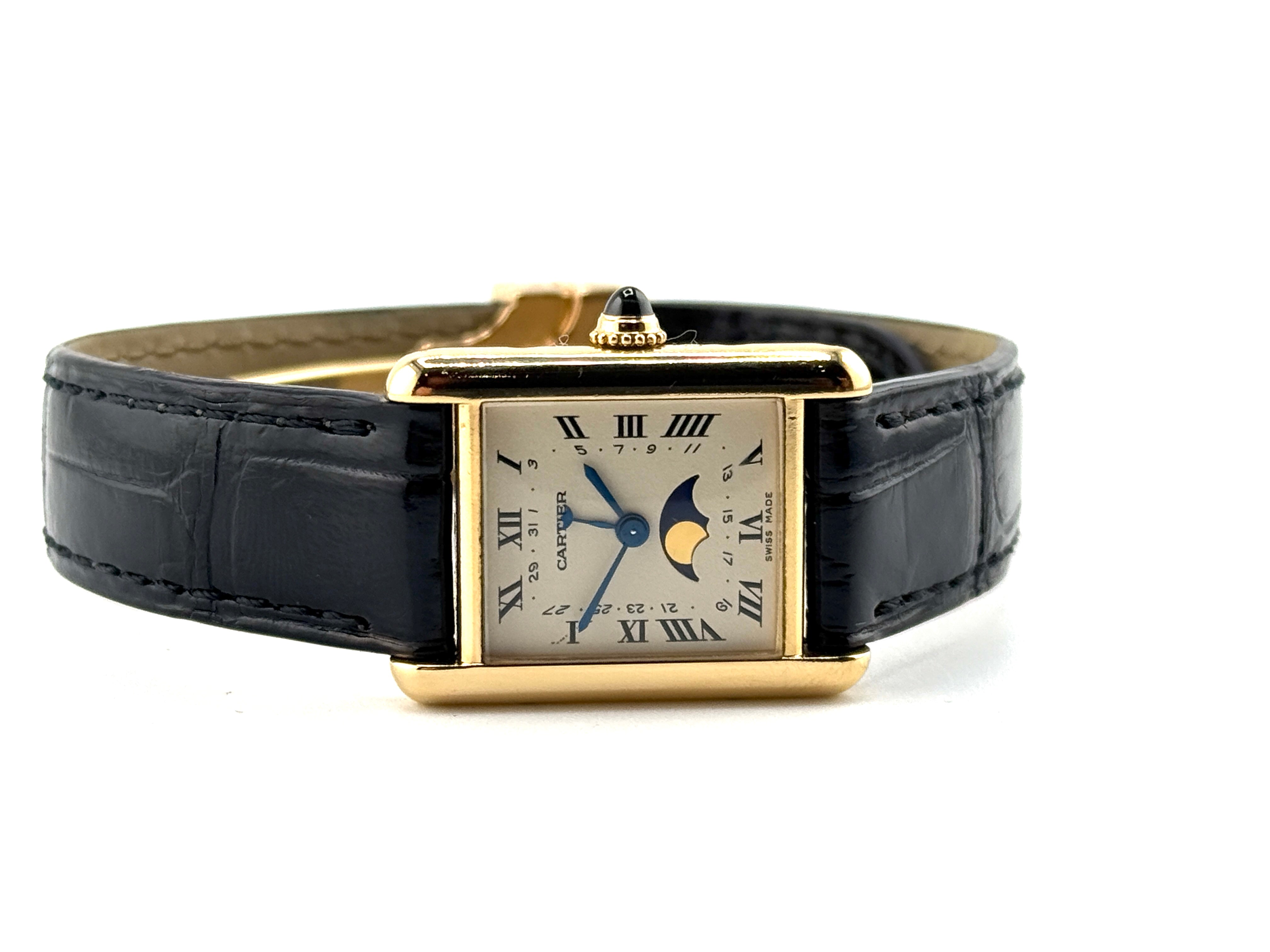 Cartier Tank Louis Moonphase