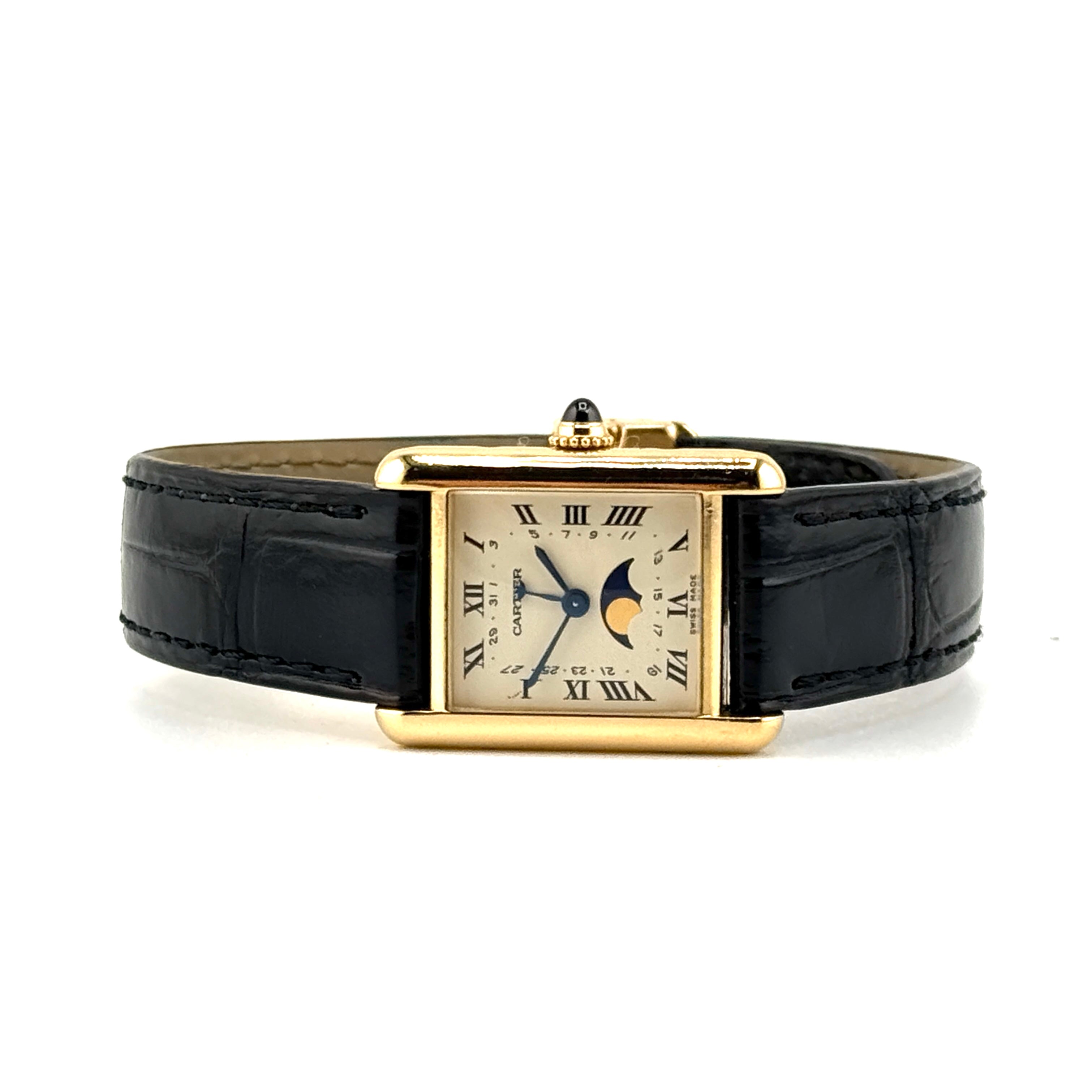 Cartier Tank Louis Moonphase