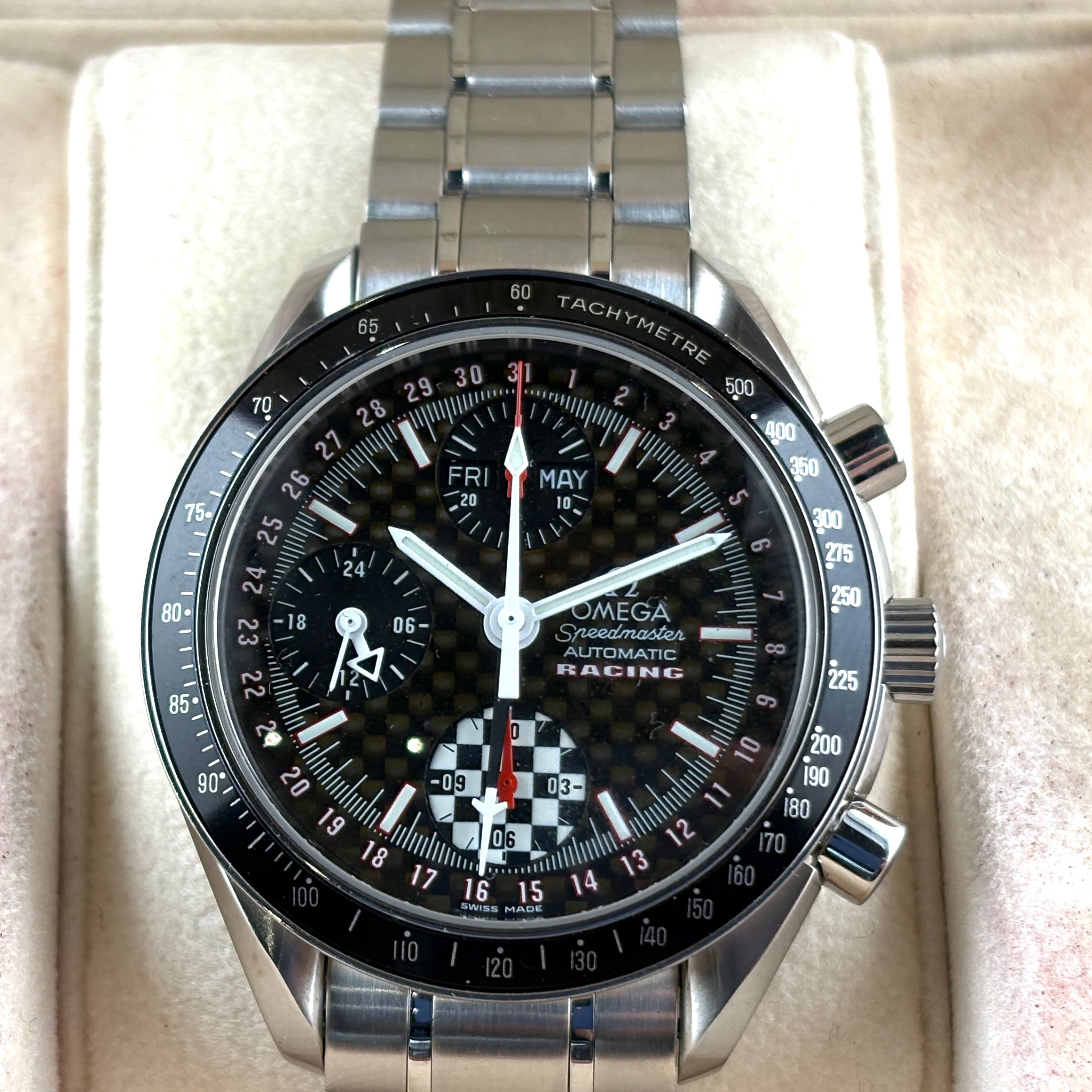 Omega Speedmaster Racing Schumacher limited edition