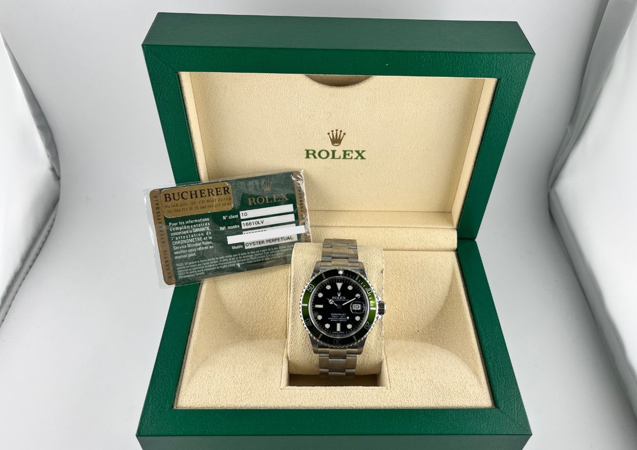 Rolex Submariner 16610lv "Kermit"