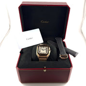 Cartier Santos Oro Rosa - Zorzoli Orologi