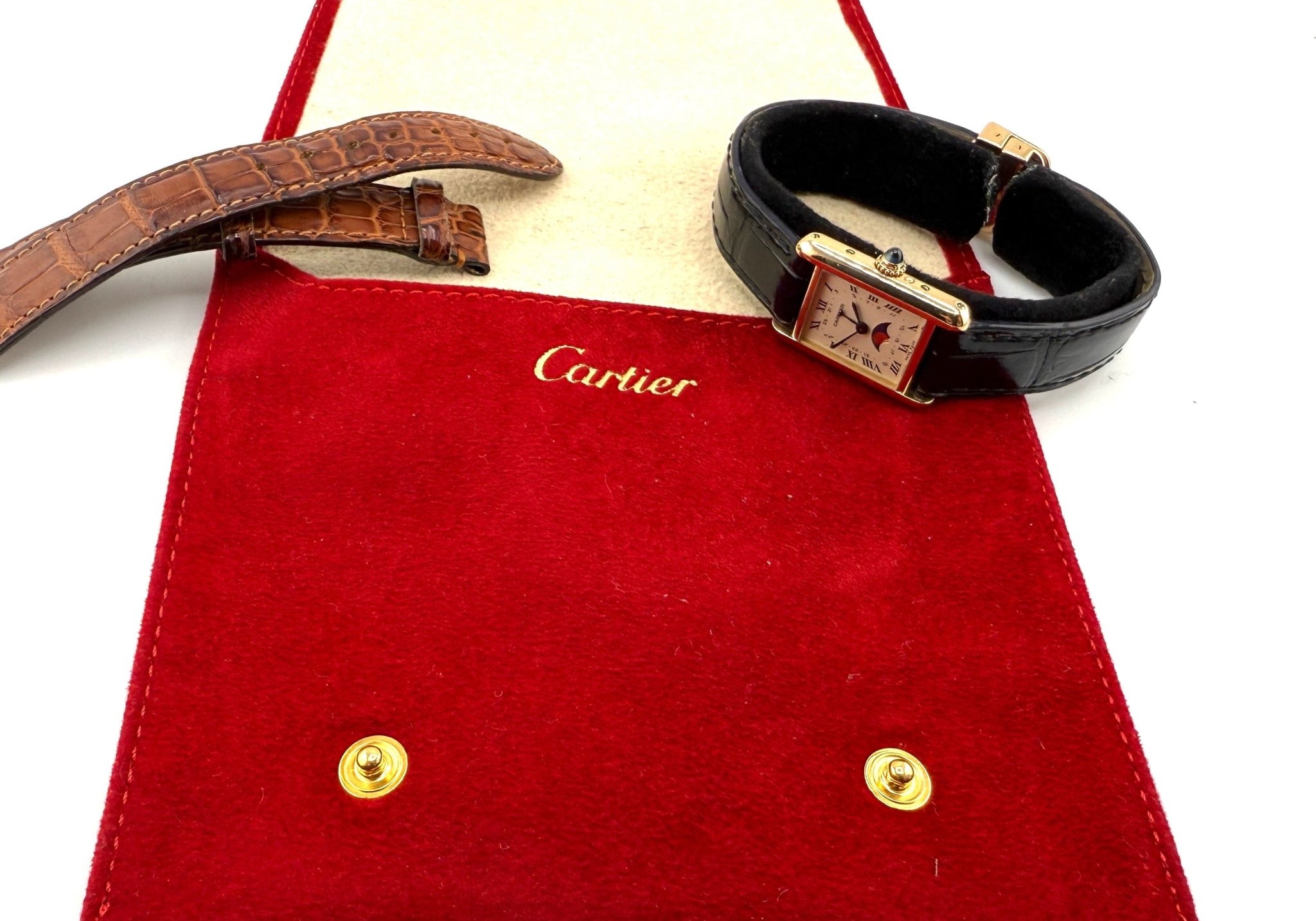 Cartier Tank Louis Moonphase - Zorzoli Orologi