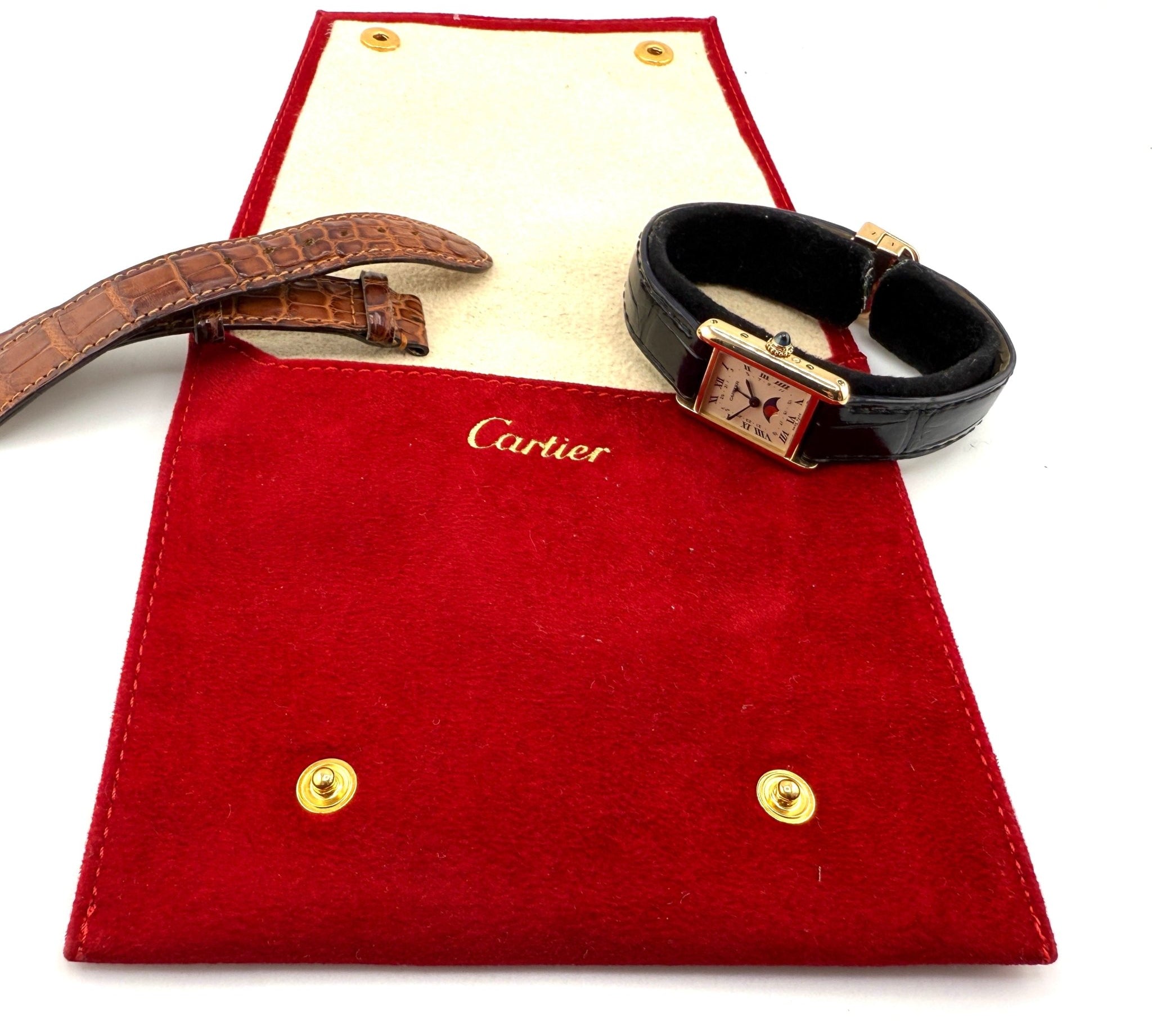 Cartier Tank Louis Moonphase - Zorzoli Orologi