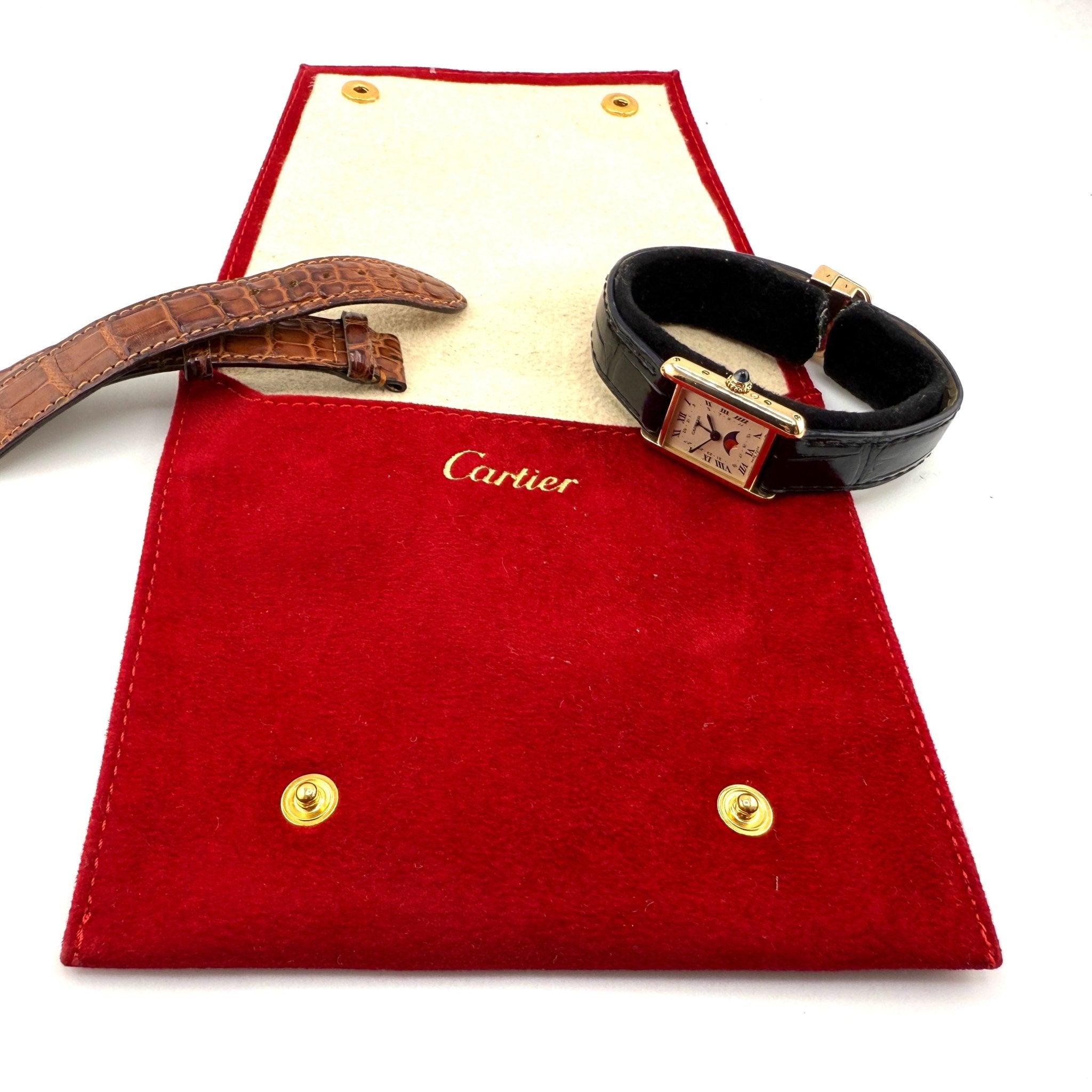 Cartier Tank Louis Moonphase - Zorzoli Orologi