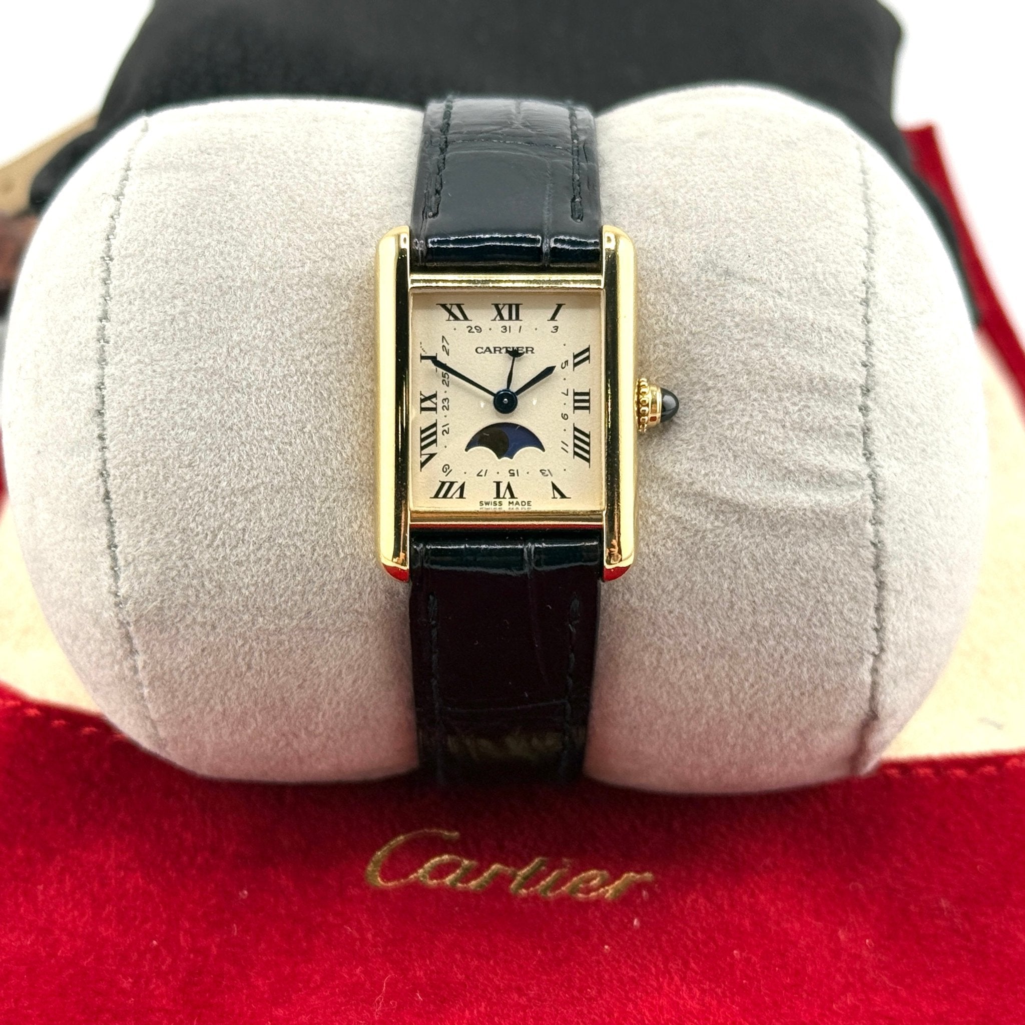 Cartier Tank Louis Moonphase - Zorzoli Orologi