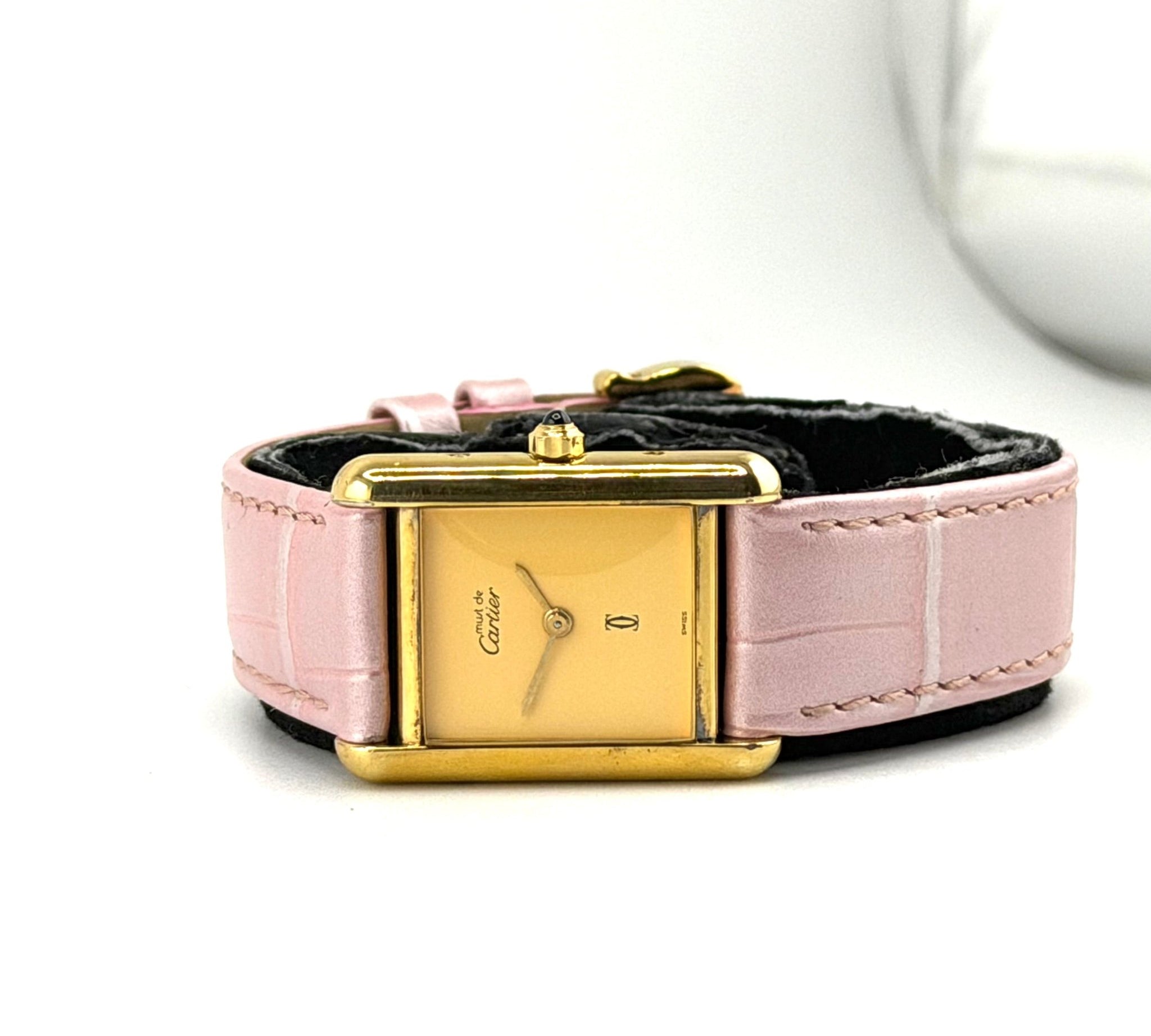 Cartier Tank Vermeil - Zorzoli Orologi