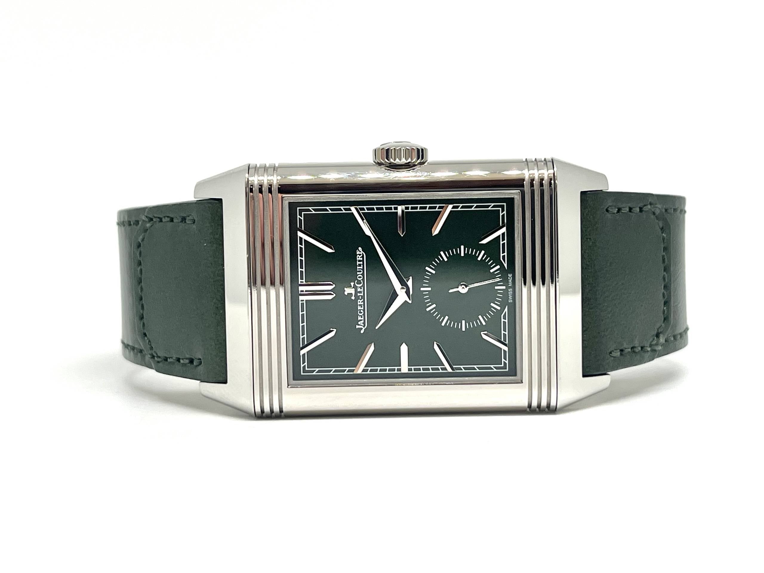 JLC Reverso Tribute Green