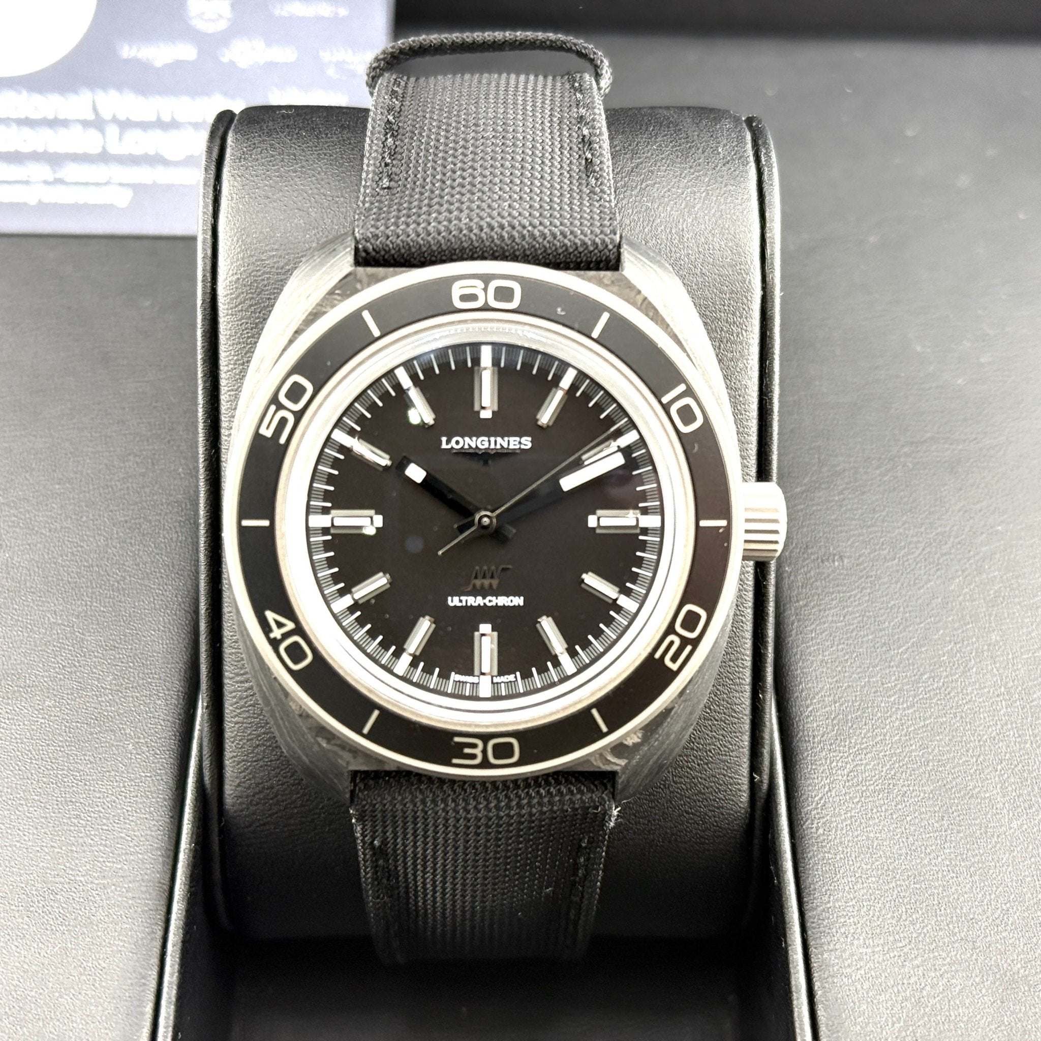 Longines Ultra Chron Carbon - Zorzoli Orologi