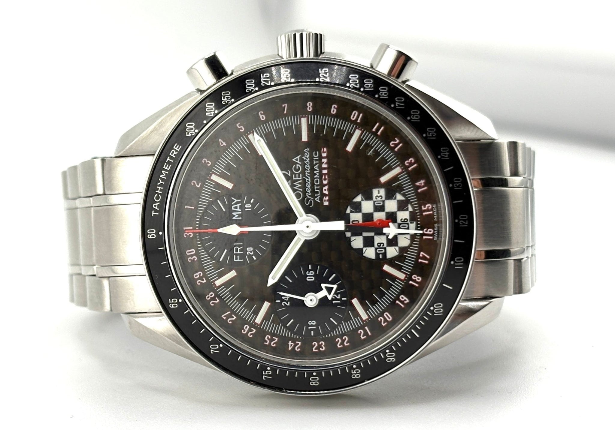 Omega Speedmaster Racing Schumacher limited edition - Zorzoli Orologi