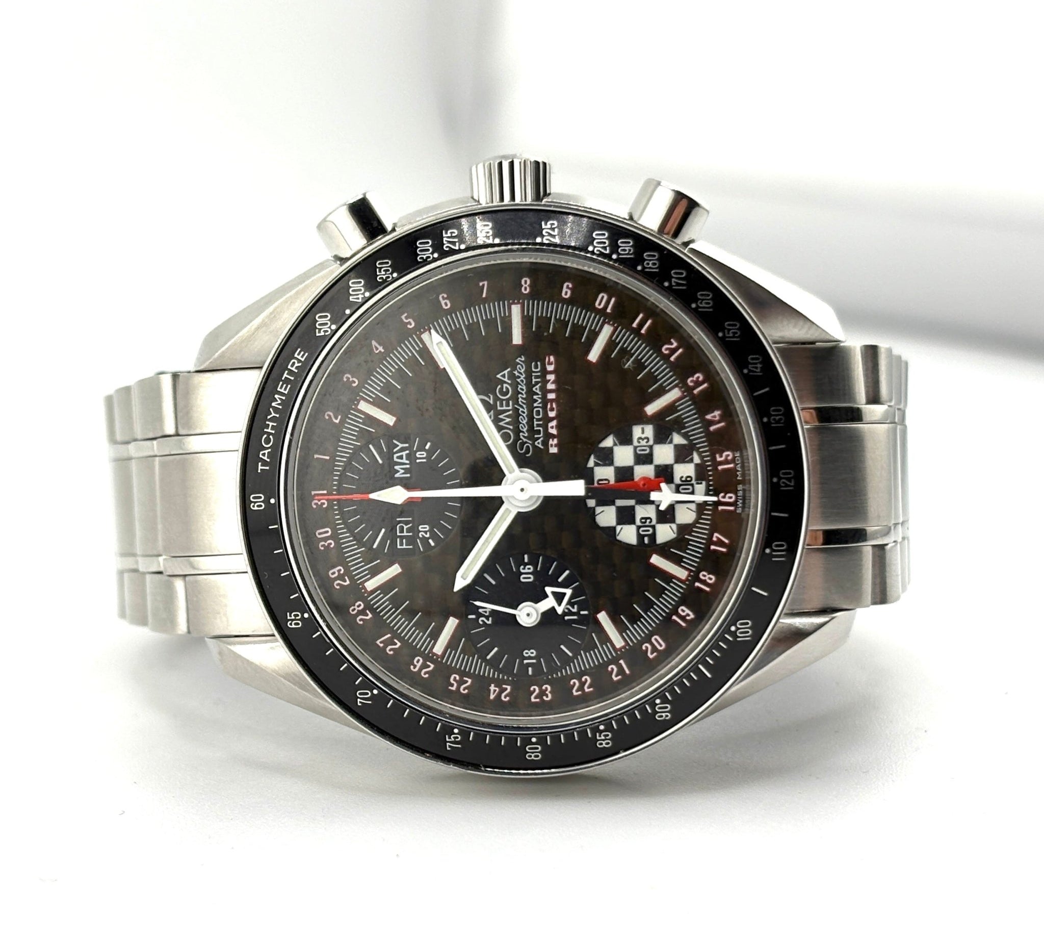 Omega Speedmaster Racing Schumacher limited edition - Zorzoli Orologi