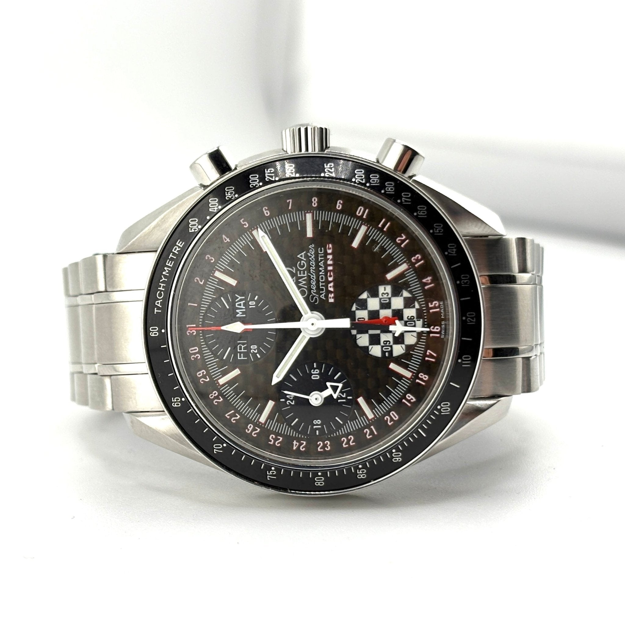 Omega Speedmaster Racing Schumacher limited edition - Zorzoli Orologi