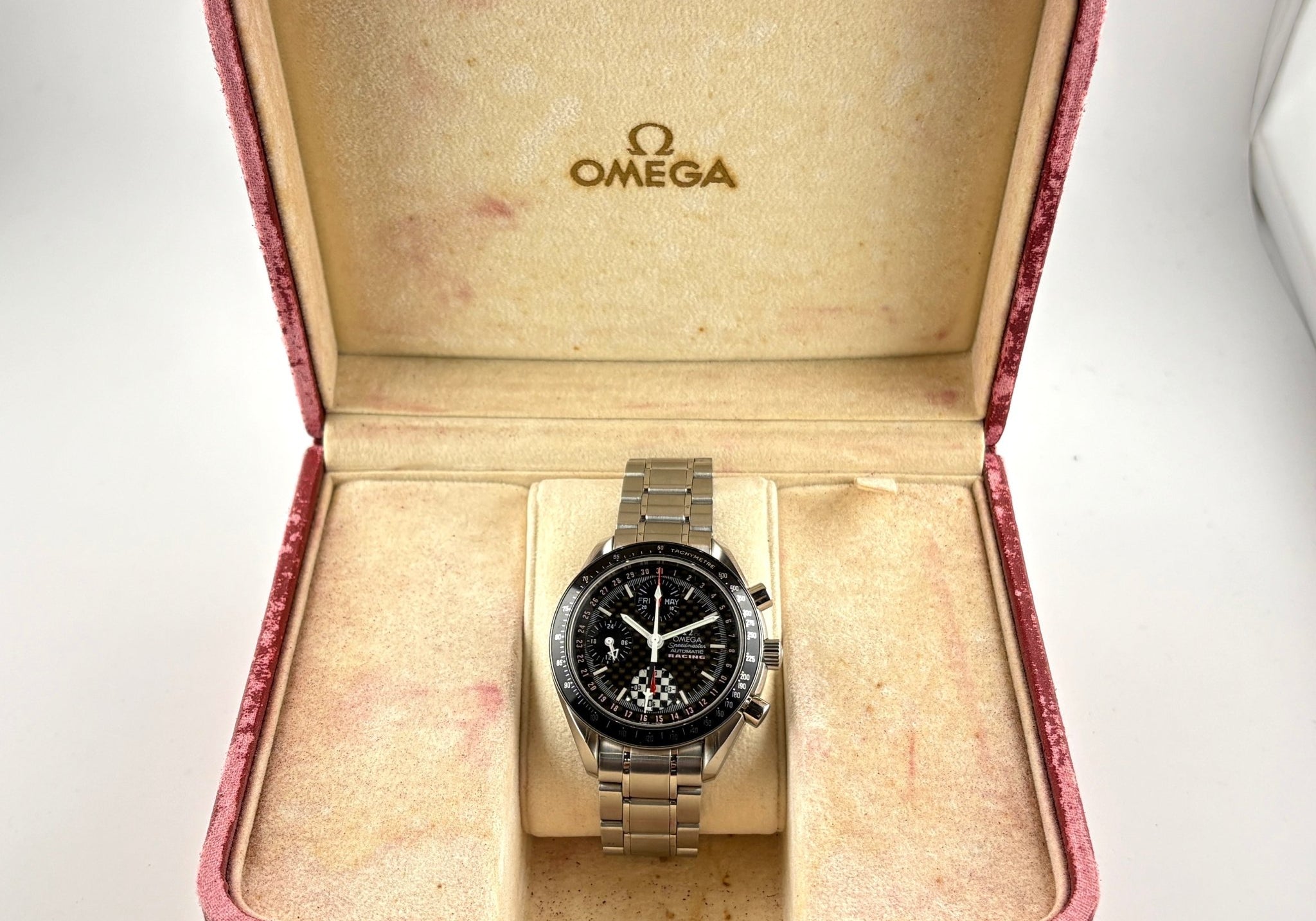 Omega Speedmaster Racing Schumacher limited edition - Zorzoli Orologi