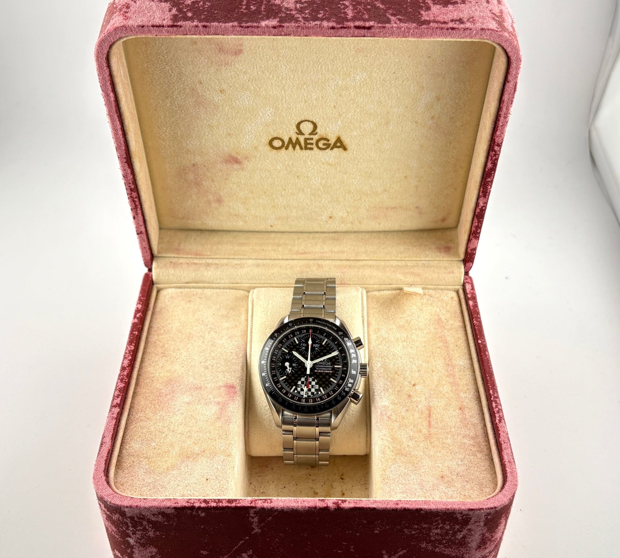 Omega Speedmaster Racing Schumacher limited edition - Zorzoli Orologi