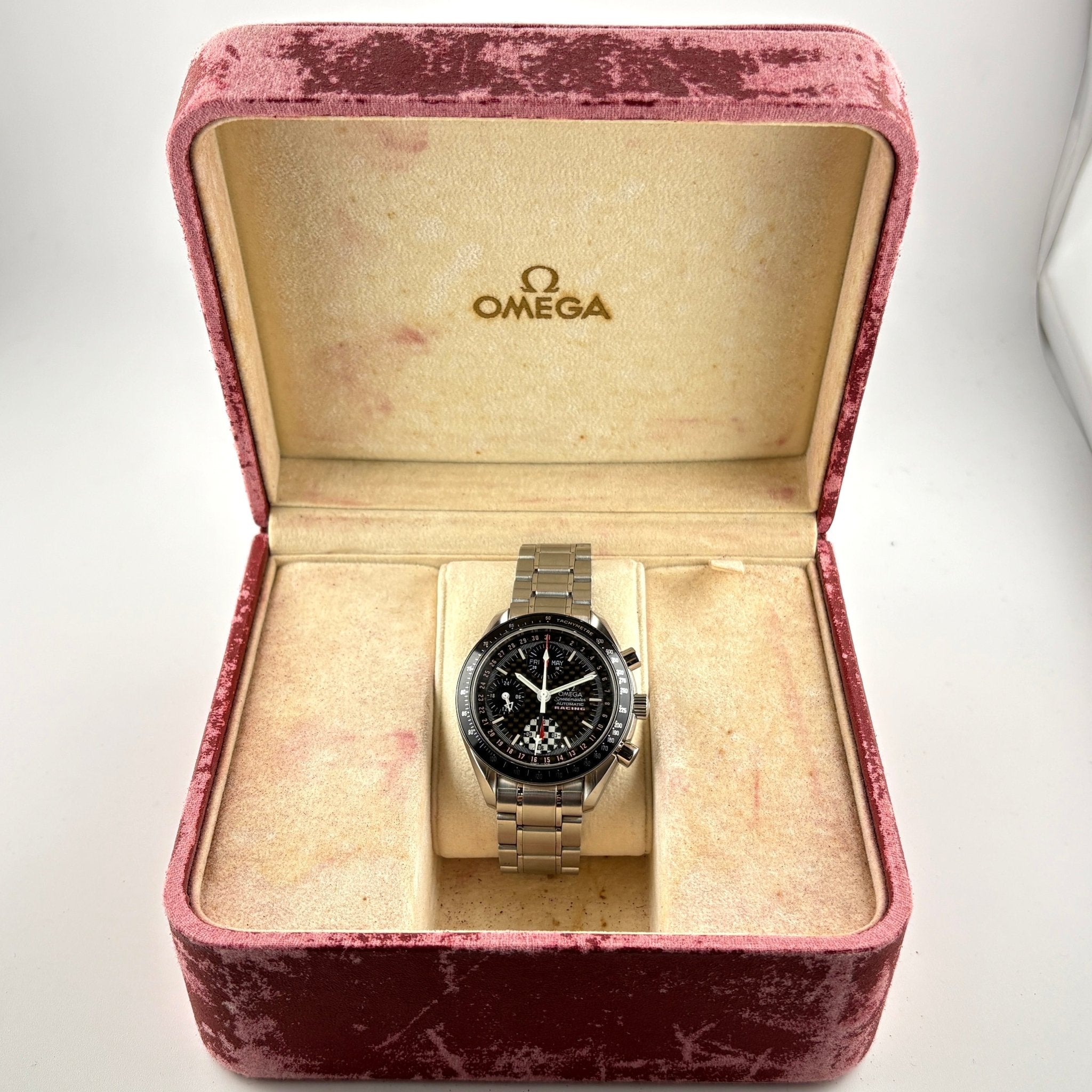 Omega Speedmaster Racing Schumacher limited edition - Zorzoli Orologi