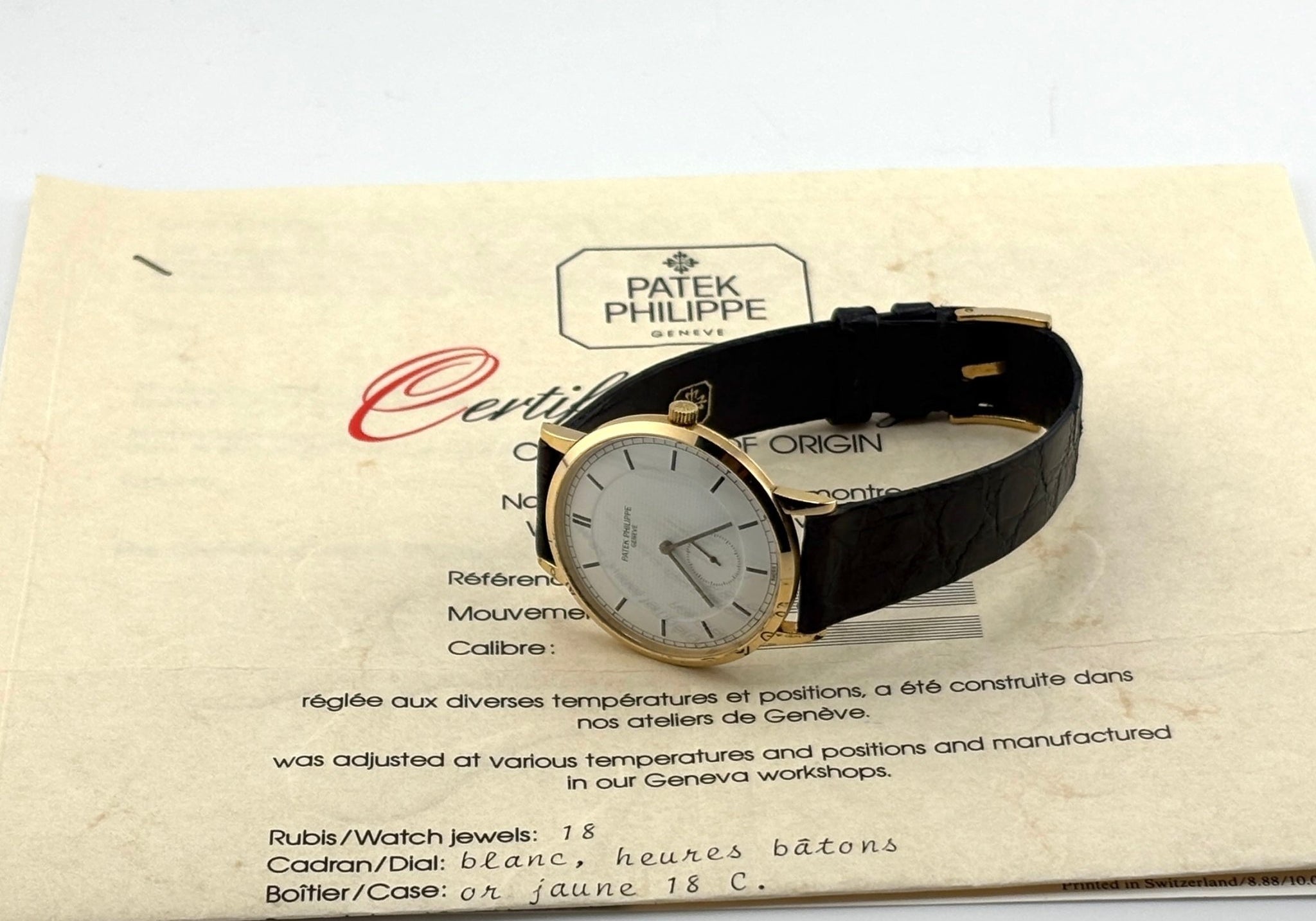 Patek Philippe Calatrava - Zorzoli Orologi