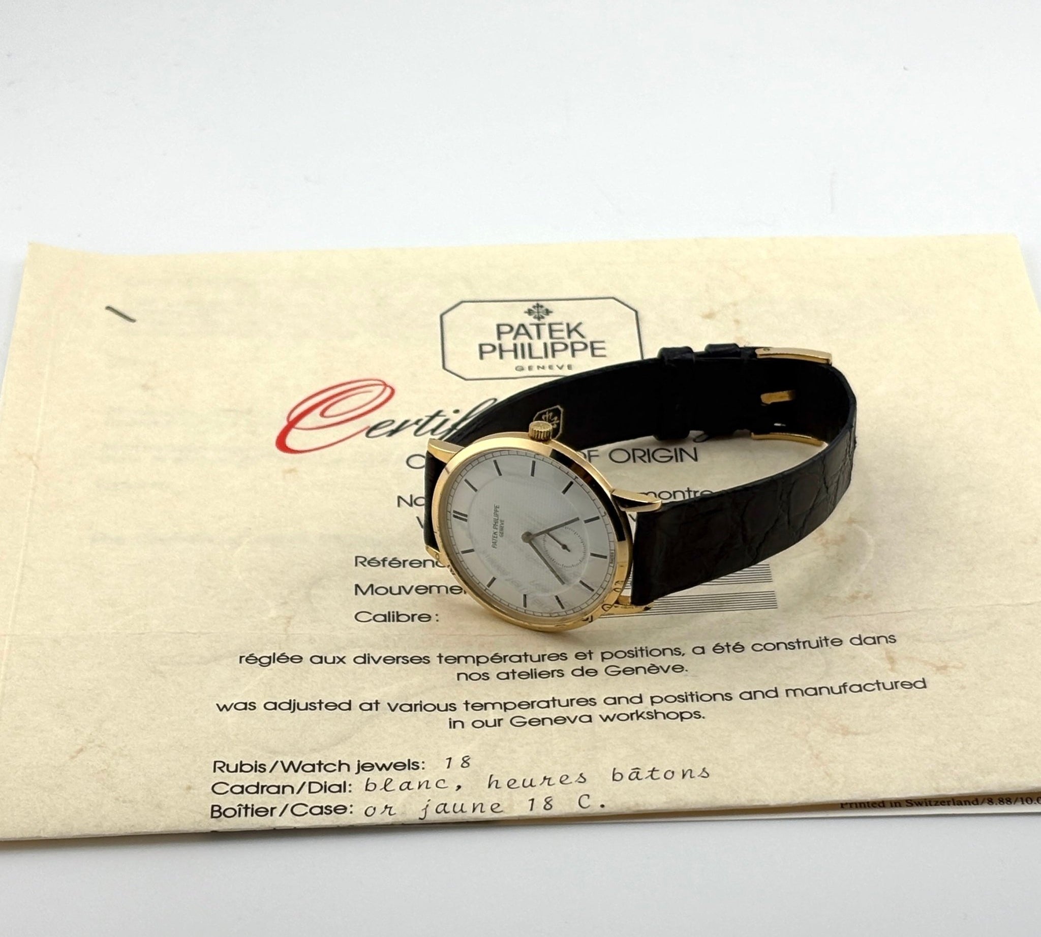 Patek Philippe Calatrava - Zorzoli Orologi