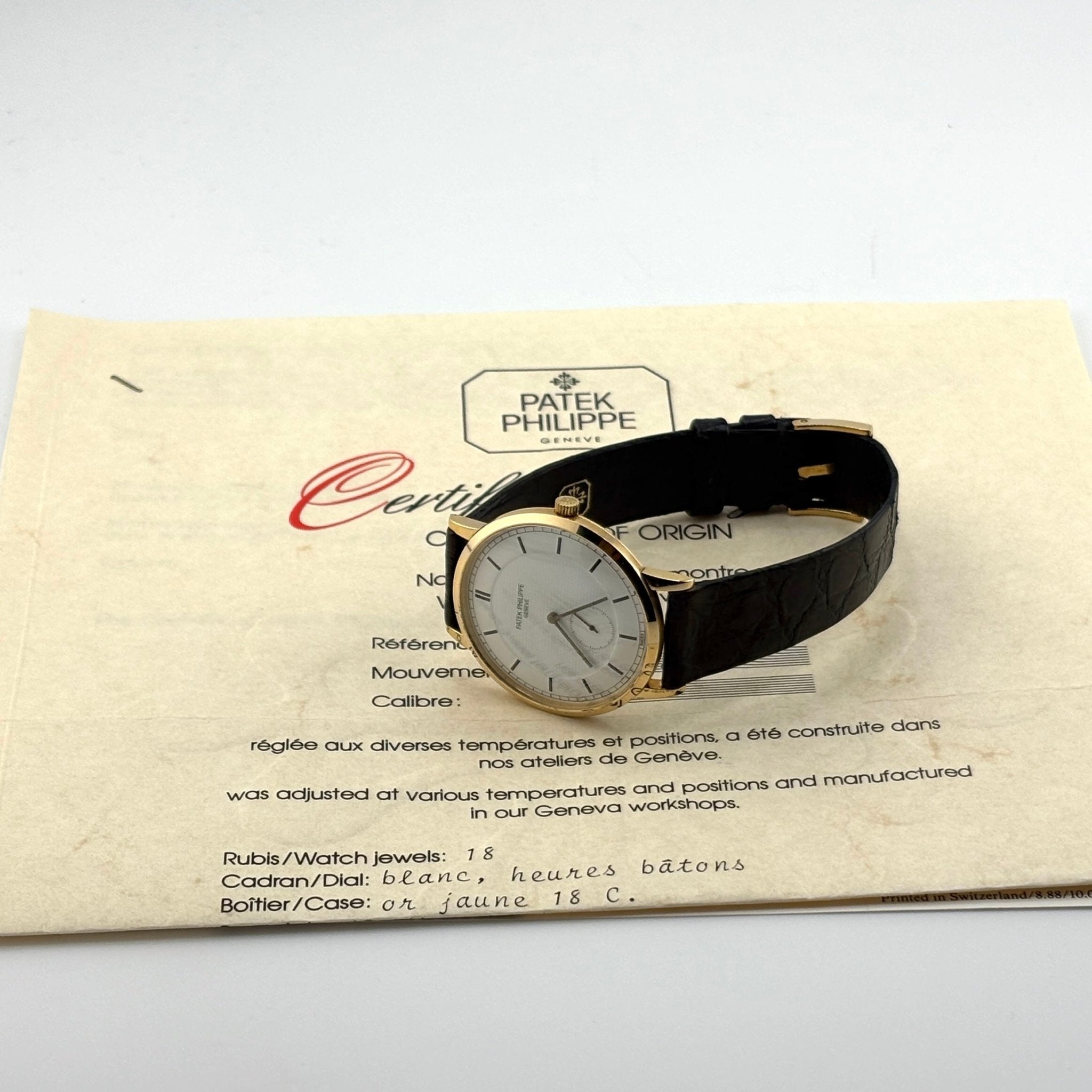 Patek Philippe Calatrava - Zorzoli Orologi