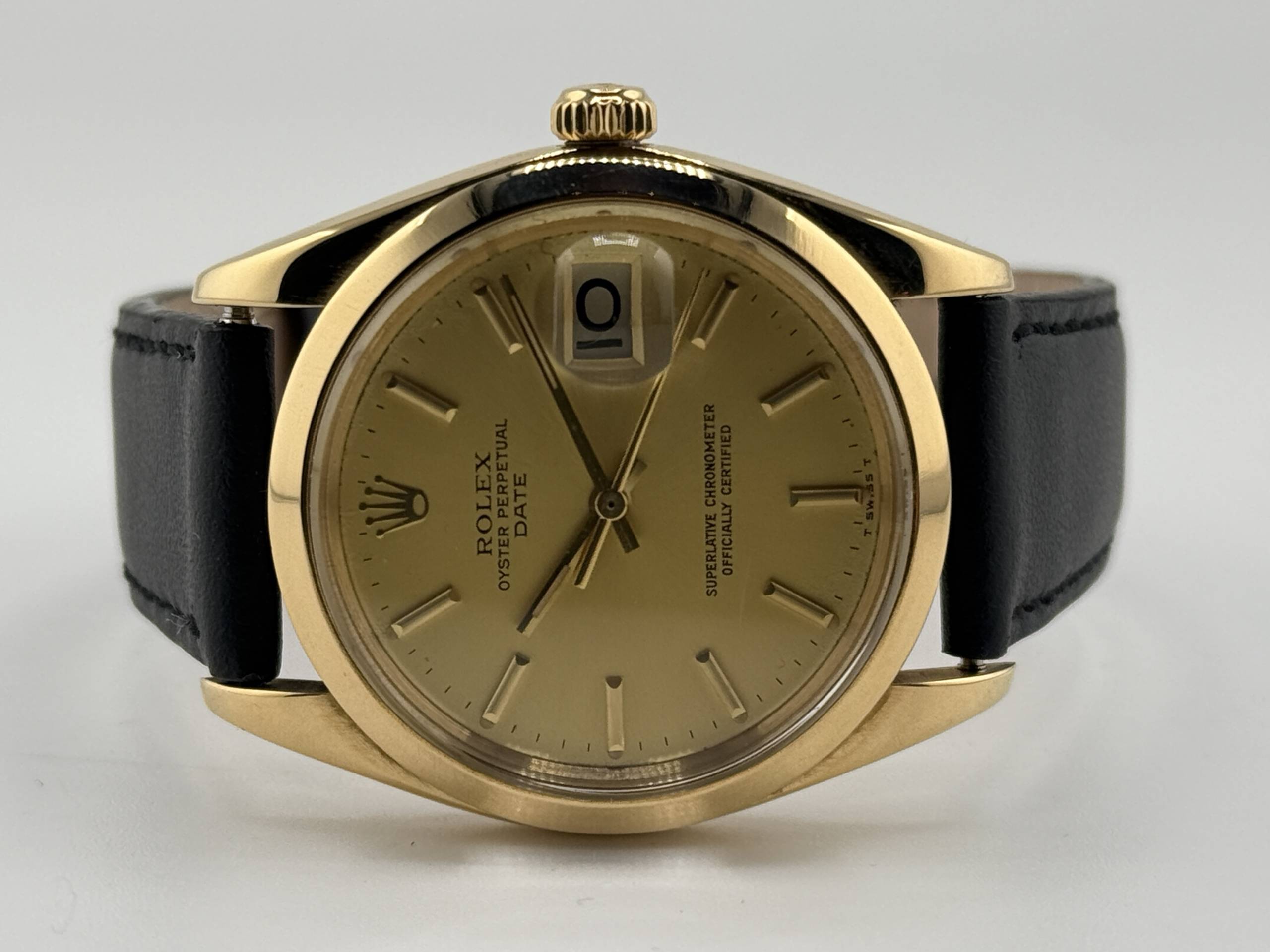 Rolex Date 18k Gold