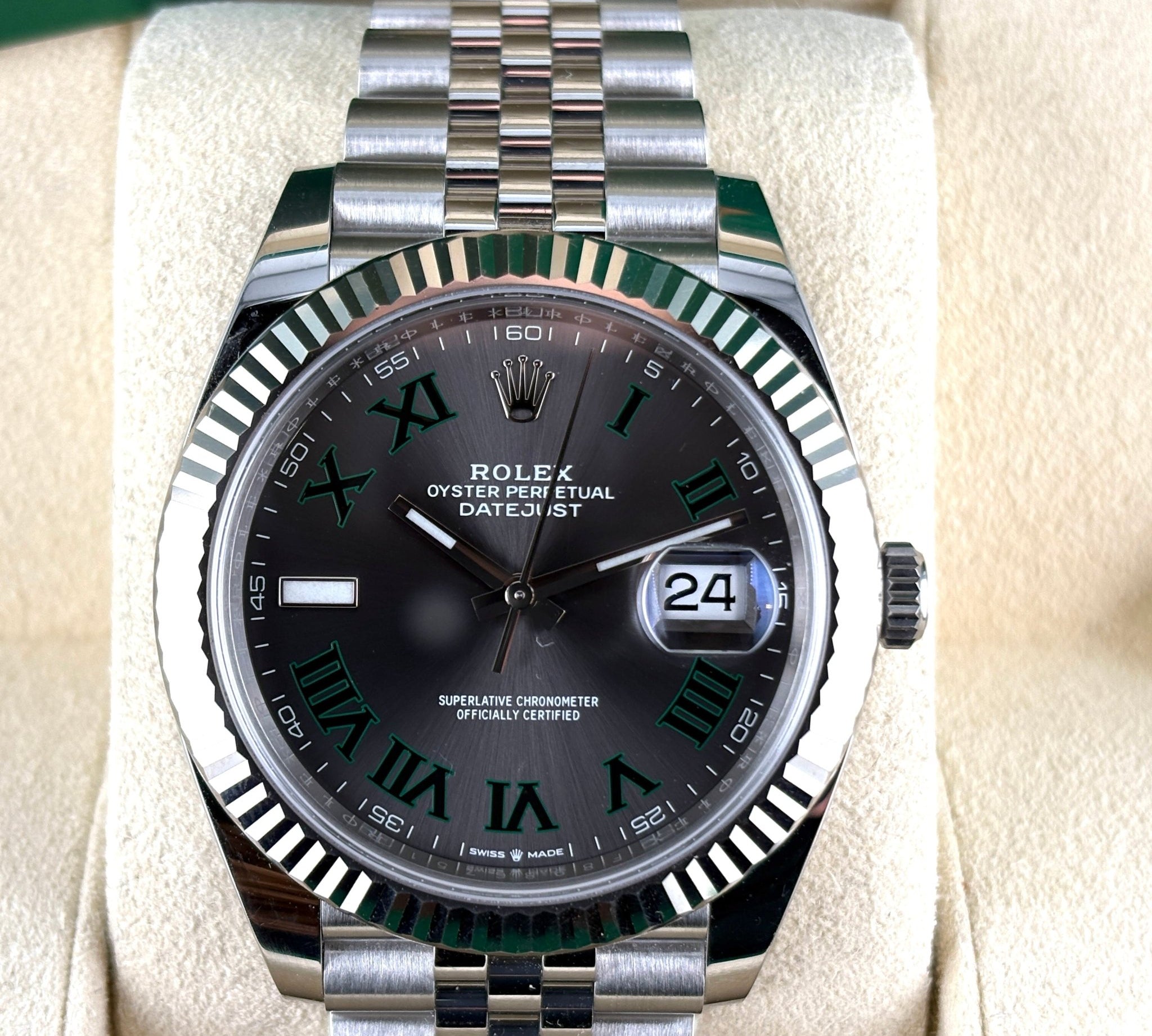 Rolex Datejust 126334 “Wimbledon” - Zorzoli Orologi