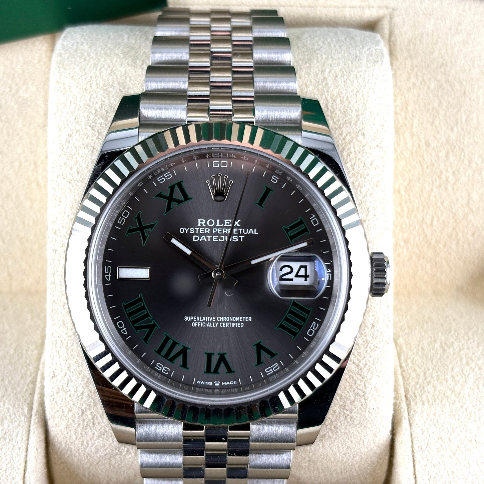 Rolex Datejust 126334 “Wimbledon” - Zorzoli Orologi