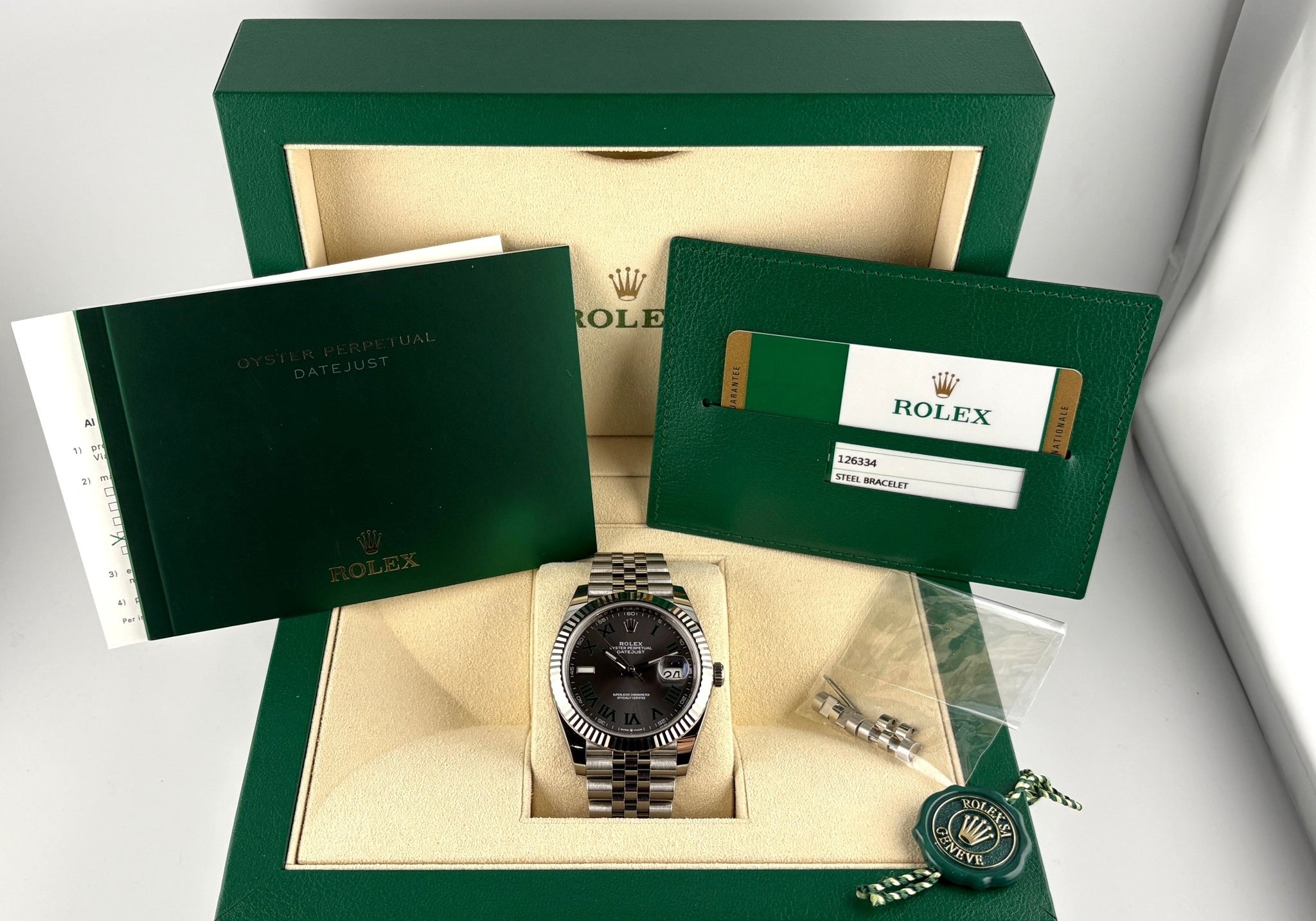 Rolex Datejust 126334 “Wimbledon” - Zorzoli Orologi