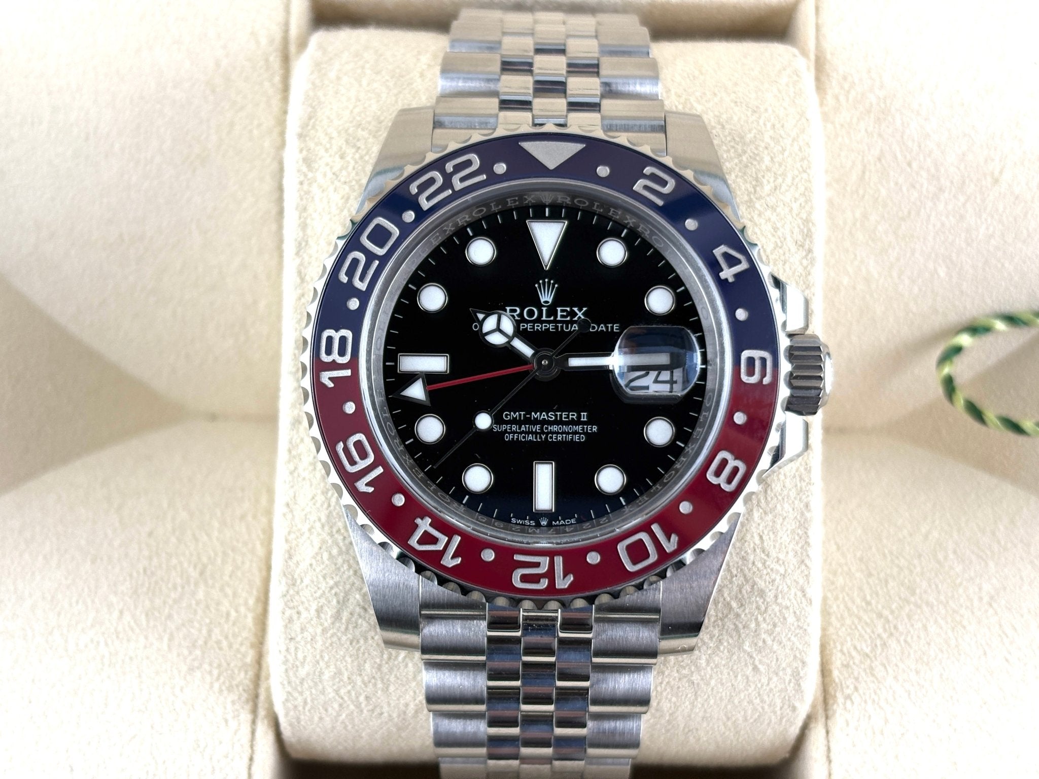 Rolex GMT Master II "Pepsi" NOS 126710BLRO - Zorzoli Orologi